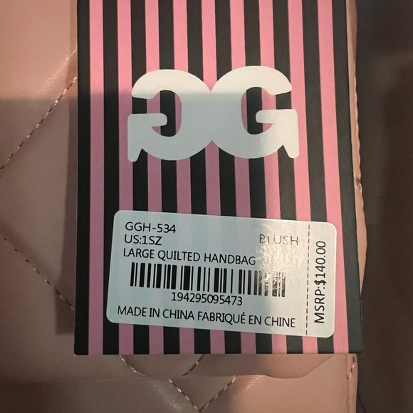 PINK Gilda Paris Large Quilted Bag - Picture 5 of 5